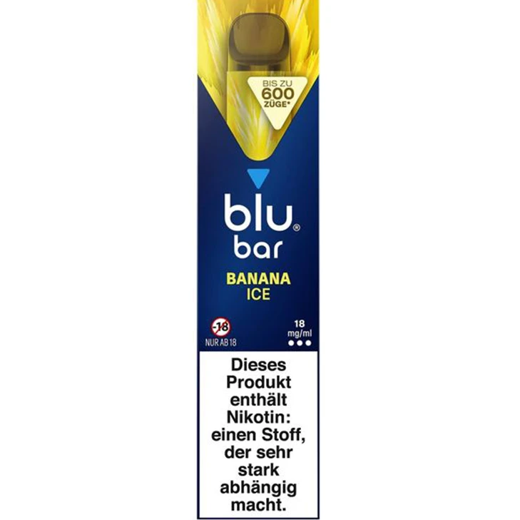 blu bar Banana Ice 18 mg/ml Blu Bar Banana Ice 18 Mg/ml -Tabak Geschäft blu bar banana ice
