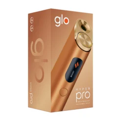 Glo Hyper Pro Amber Bronze -Tabak Geschäft glo hyper pro verpackung gold