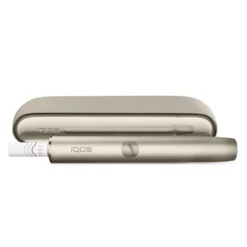 IQOS Iluma Pebble Beige + Gratis TEREA -Tabak Geschäft iqos iluma pebble beige side registrierung