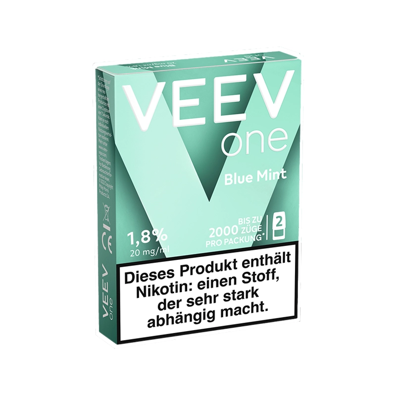 VEEV One Pods Blue Mint VEEV One Pods Blue Mint -Tabak Geschäft veev20one20blue20mint20pods20packaging20front