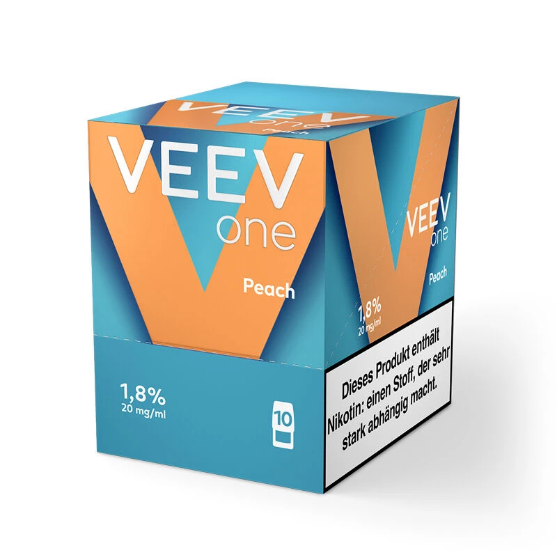 VEEV One Pods Peach Multipack 10 Stück VEEV One Pods Peach Multipack 10 Stück -Tabak Geschäft veev20one20pods20peach20multipack201020pods