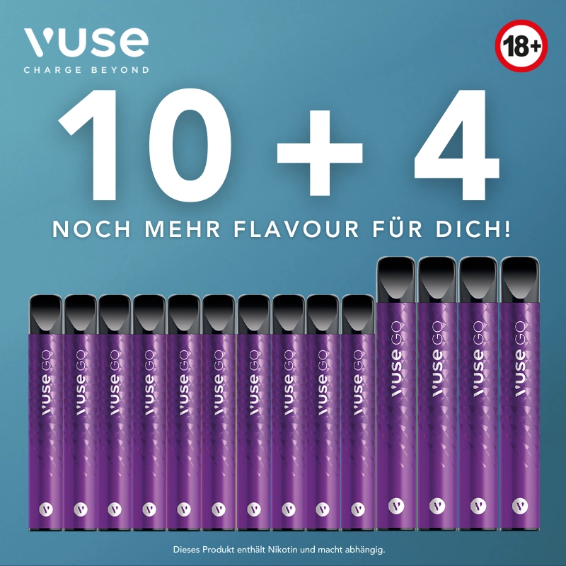 VUSE GO 700 10 + 4 Grape Ice VUSE GO 700 10 + 4 Grape Ice -Tabak Geschäft vuse go 700 10plus4 grape ice