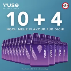 VUSE GO 800 10 + 4 Grape Ice